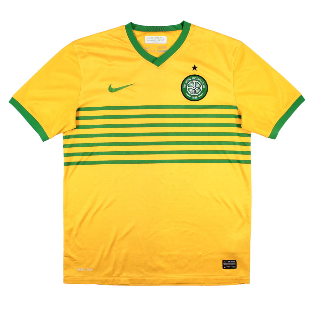 Celtic 2013-14 Away Shirt (Sponsorless) (XL Boys) (Good)_0