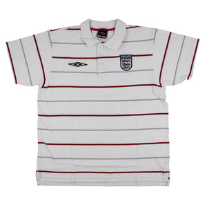 England 2006-2008 Umbro Polo Shirt (L) (Excellent)_0