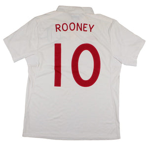 England 2009-10 Home Shirt Rooney #10 (L) (Good)_0