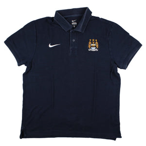 Manchester City 2013-14 Nike Polo Shirt (L) (Good)_0