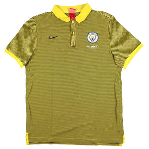Manchester City 2016-2017 Nike Polo Shirt (L) (Excellent)_0