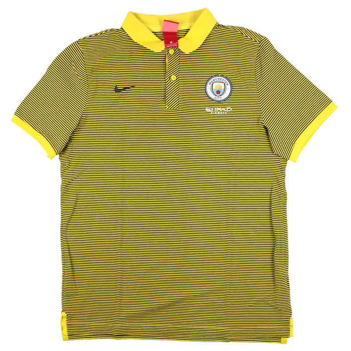 Manchester City 2016-2017 Nike Polo Shirt (L) (Excellent)