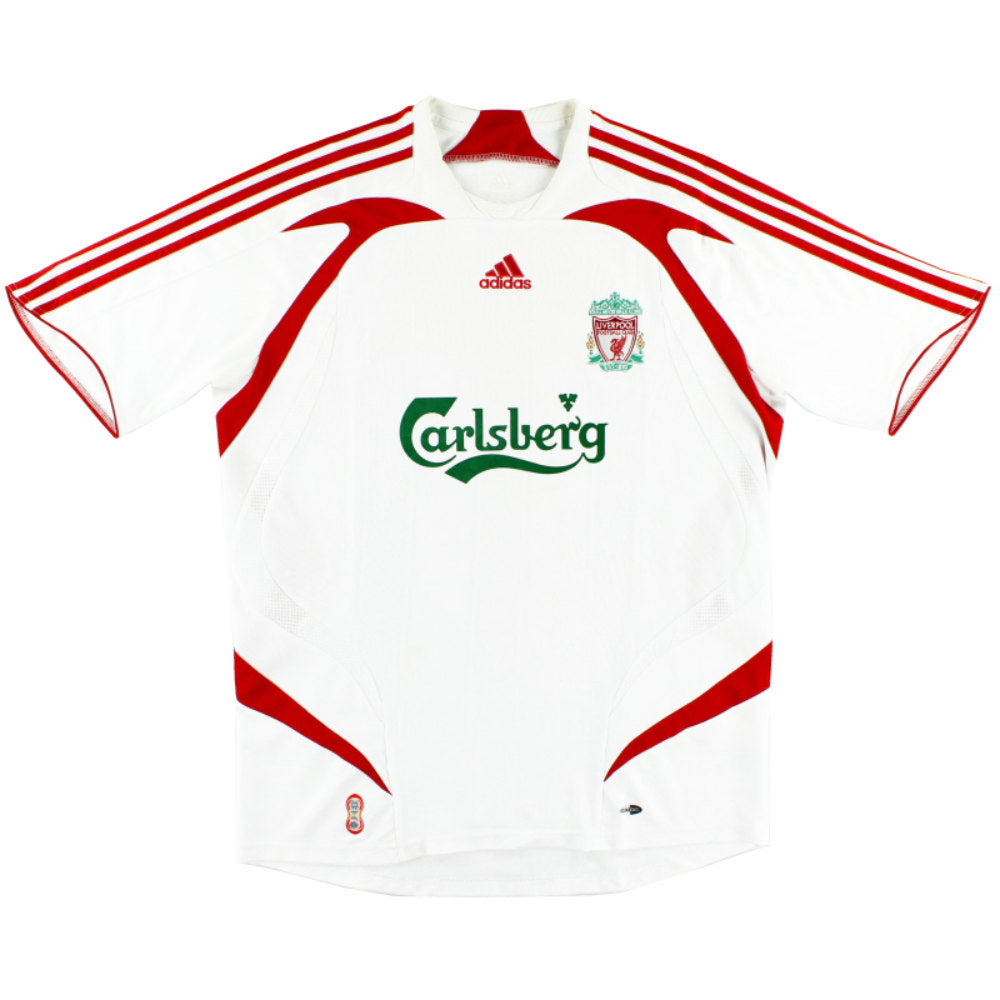Liverpool 2007-08 Away Shirt (M) Gerrard #8 (Good)_1