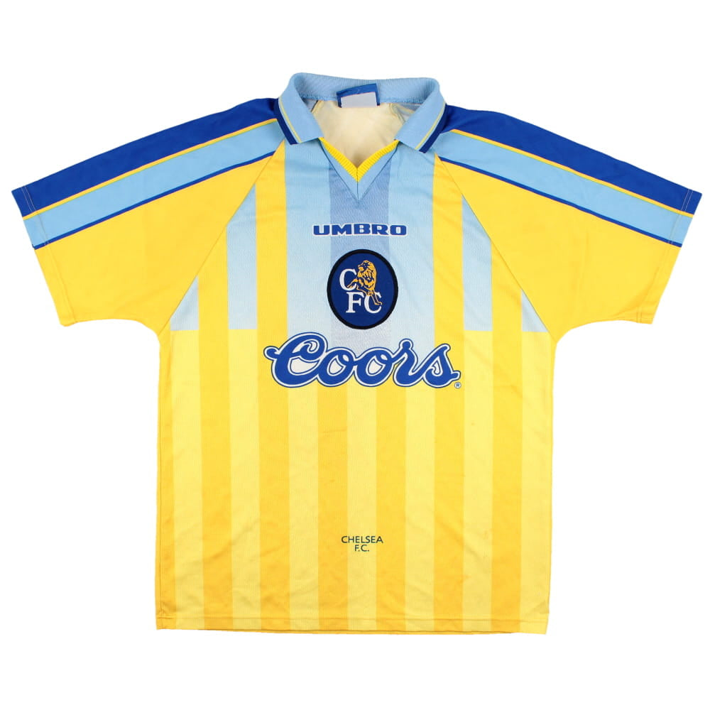 Chelsea 1996 97 Away Shirt M Very Good Classic Football Kit