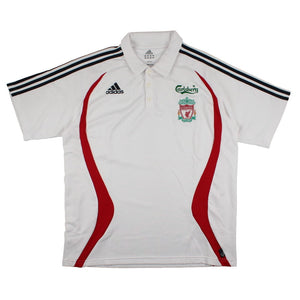 Liverpool 2006-07 Adidas Football Polo Shirt (L) (Mint)_0