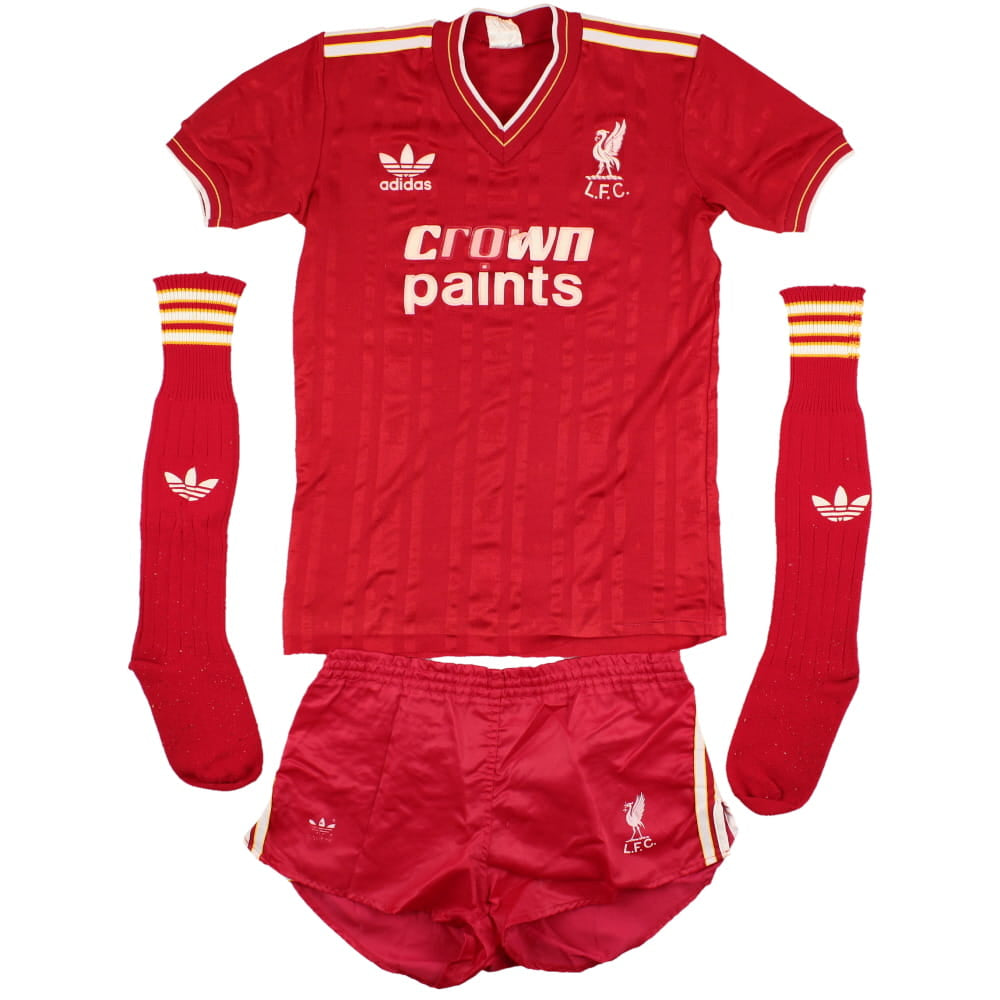 Liverpool 1986-1987 Home Mini Kit (Small Boys) (Very Good