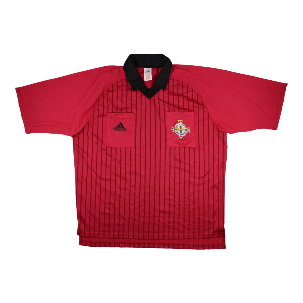Northern Ireland 1998 Adidas Referee Shirt (XL) ((Very Good) XL)_0