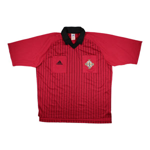 Northern Ireland 1998 Adidas Referee Shirt (XL) ((Very Good) XL)_0