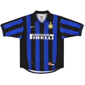 Inter Milan 1998-1999 Home Shirt (XL) (Very Good)_0