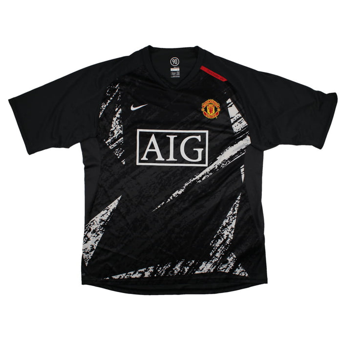 Manchester United 2007-08 Nike Training Shirt (L) (Very Good)