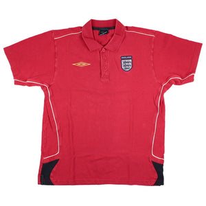 England 2005-06 Umbro Polo Shirt (L) (Very Good)_0