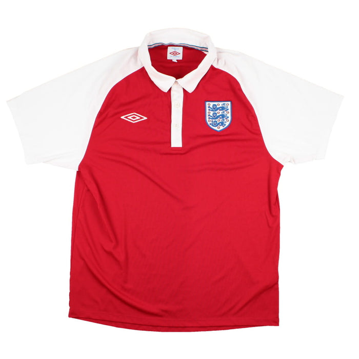 England 2010-11 Umbro Polo Shirt (L) (Excellent)