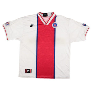 PSG 1995-96 Away Shirt (Sponsorless) (L) (Very Good)_0
