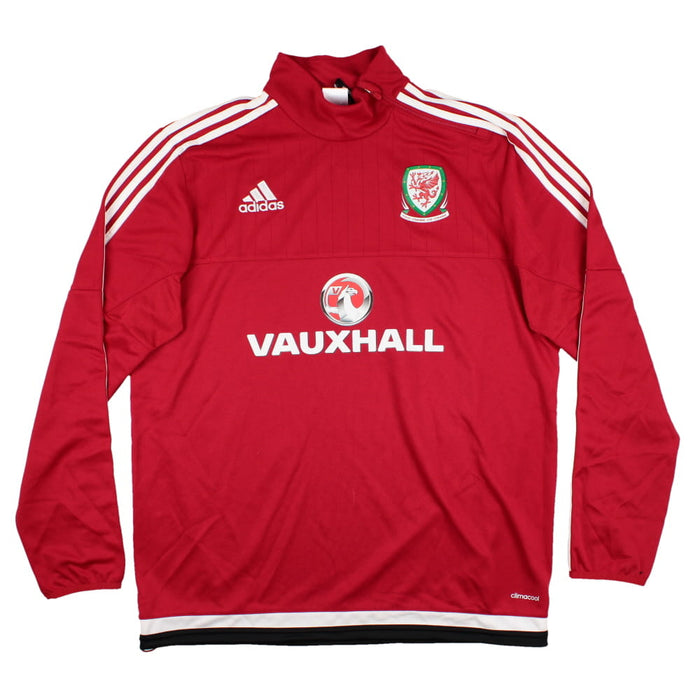 Wales 2015-16 Adidas Training Jacket (L) (Mint)