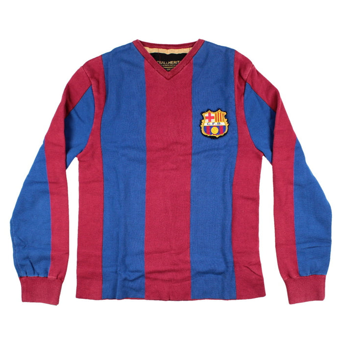 Nike Barcelona 2007-08 Nike Heritage 1957 Style Retro Sweat Top (S) (Very Good)