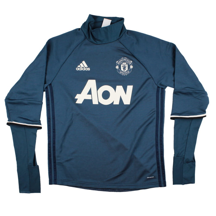 Manchester United 2016- 2017 Adidas Long Sleeve Training Top (M) (Excellent)