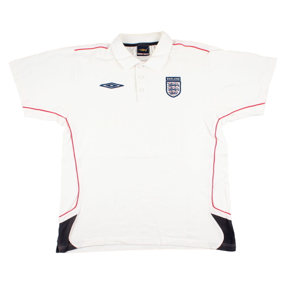 England 2006-08 Umbro Polo Shirt (L) (Very Good)_0
