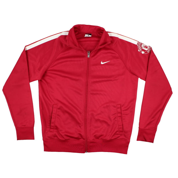 Manchester United 2014-15 Nike Long Sleeve Track Jacket (M) (Very Good)