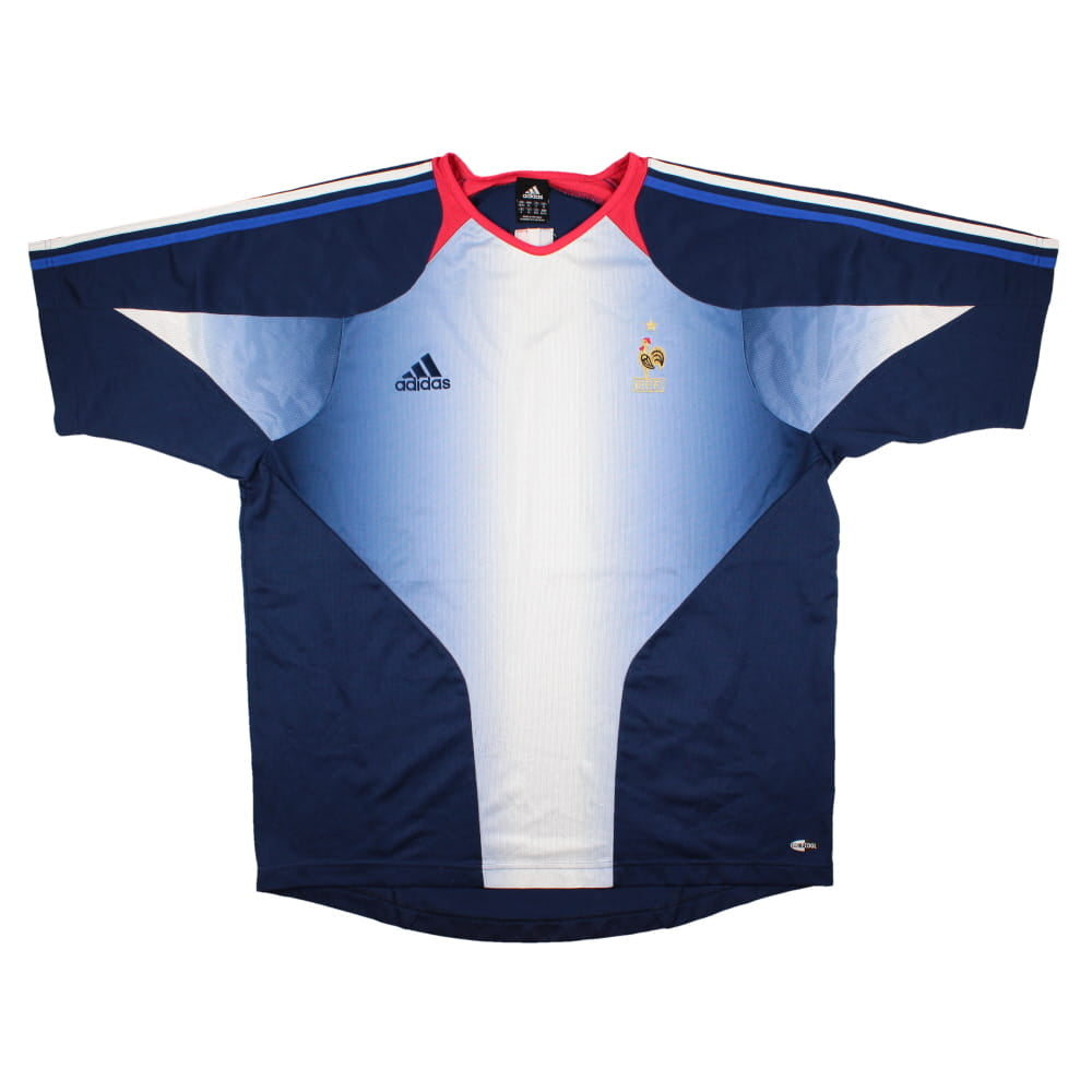 France 2006-07 Adidas Training Shirt (2XL) (Excellent) – Classic