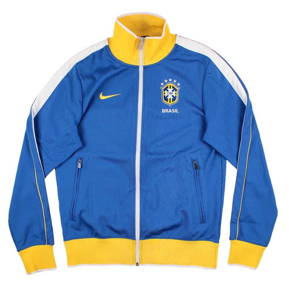 Brazil 2012-14 Nike Jacket (S) (Mint) – Classic Football Kit