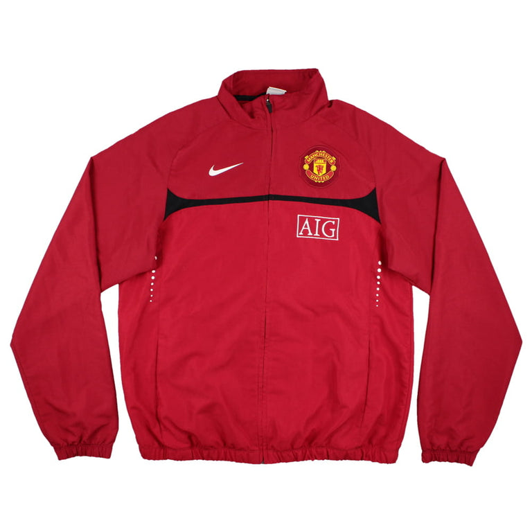 ウェア 00s nike manchester united nylonjacket MANCHESTER UNITED 2008 2009 TRAINING JACKET FOOTBALL SOCCER