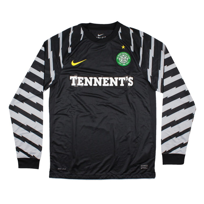 Celtic 2010-11 Goalkeeper Long Sleeve Shirt (M) (Mint)
