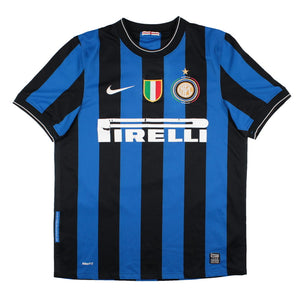 Inter Milan 2009-10 Home Shirt (S) (Very Good)_0