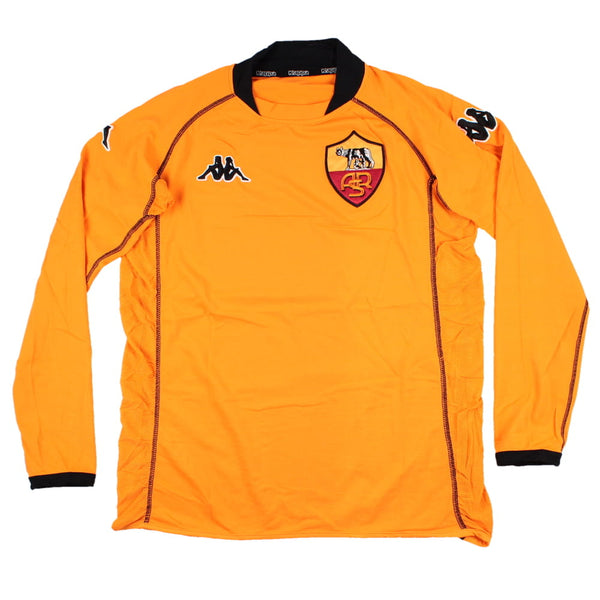 Roma 2002-03 Goalkeeper Long Sleeve Shirt (L) (Excellent