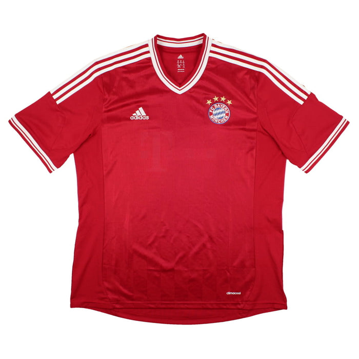 Bayern Munich 2013-14 Home Shirt (Sponsorless) (XL) (Fair)