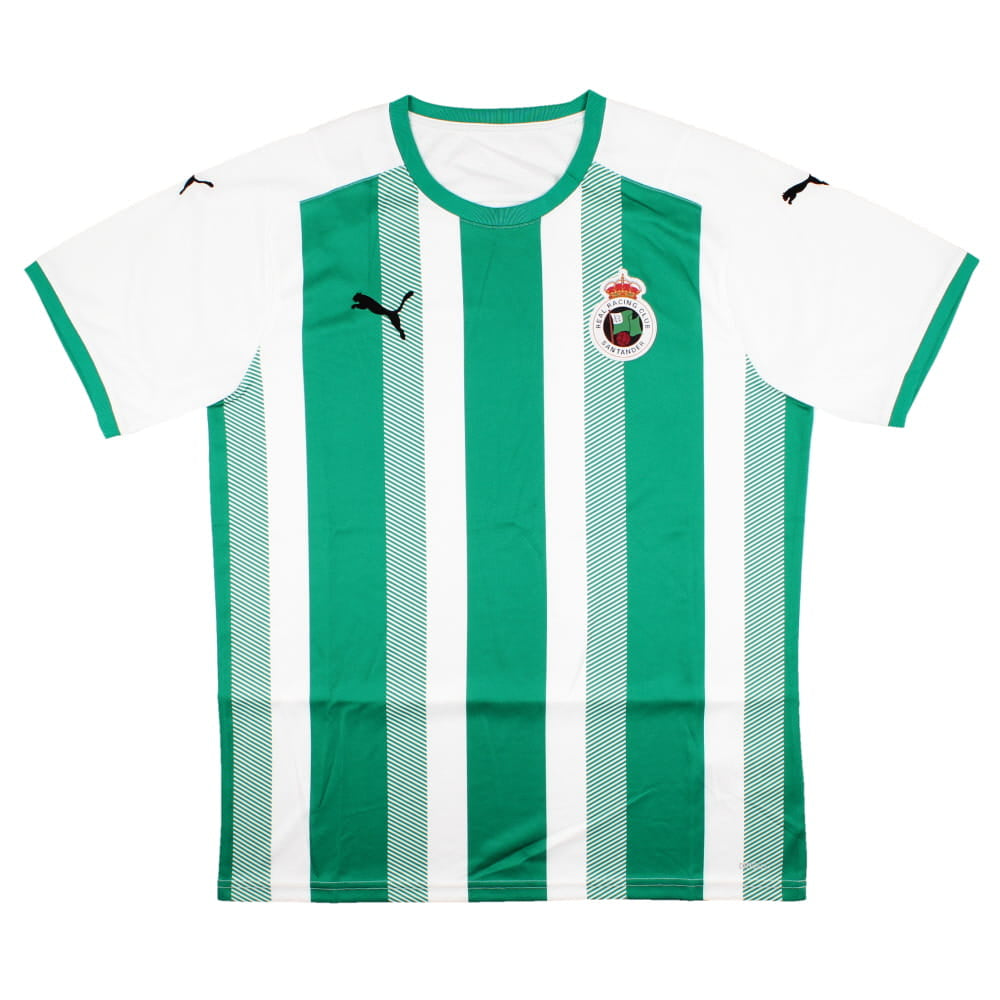 Racing Santander 2021-22 Home Shirt (Sponsorless) (L) (Mint)_0