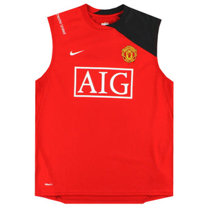 Manchester United 2008-09 Nike Training Vest (S) (Excellent)_0