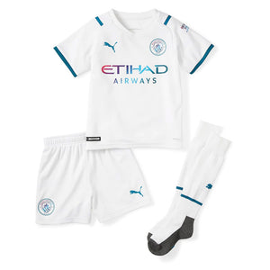 Manchester City 2021-22 Away Mini Kit (3-4y) (BNWT)_0