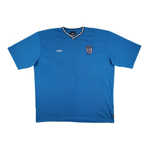 England 2000s Umbro Training Shirt (XL) (Very Good)_0