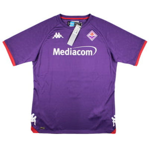 Fiorentina 2022-23 Kappa Training Shirt (Milenkovic #4) (XL) (BNWT)_1