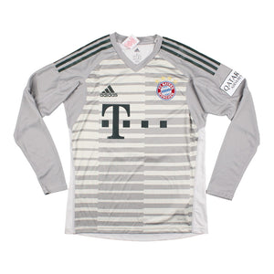 Bayern Munich 2016-17 Goalkeeper Home Long Sleeve Shirt (Neuer #1) (13-14y) (Mint)_1