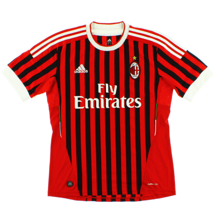 AC Milan 2011-12 Home Shirt (M) (Excellent)