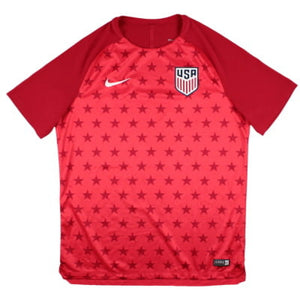 USA 2018-2019 Nike Pre-Match Shirt (S) (Excellent)_0