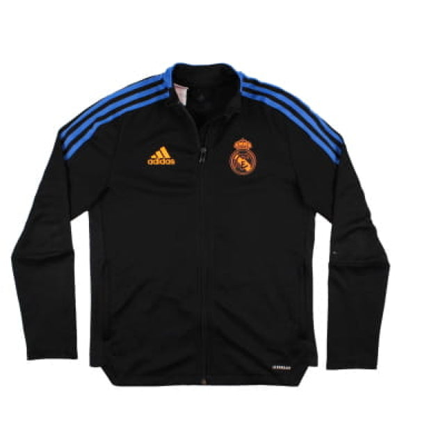 Real Madrid 2021-22 Adidas Tracksuit Top (13-14y) (Good)_0