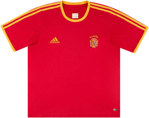 Spain 2006-07 Basic Home Shirt (L) (Very Good) (Senna 16)_2