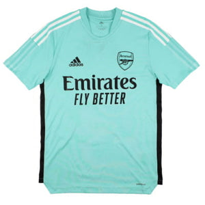 Arsenal 2021-22 Adidas Training Shirt (S) (WHITE 4) (Excellent)_2