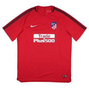 Atletico Madrid 2017-18 Nike Training Shirt (XL) (Godin 2) (Mint)_2