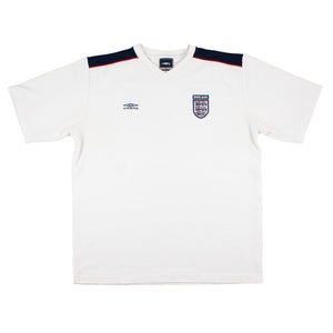 England 1999-2001 Umbro Training Shirt (L) (Your Name 10) (Excellent)_2