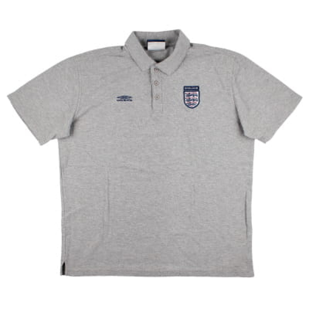 England 1999-2001 Umbro Polo Shirt (L) (Good)_0