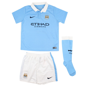 Manchester City 2015-16 Home Mini Kit (6-7y) De Bruyne #17 (BNWT)_1