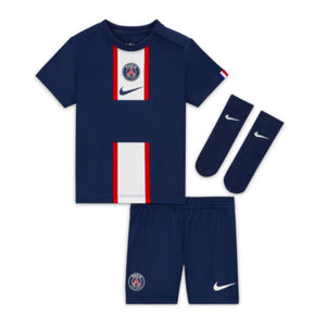 PSG 2022-23 Home Mini Kit (Sponsorless) (7-8y) Messi #30 (Very Good)_1