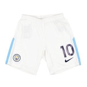 Manchester City 2017-18 Home Shorts (#10) (S) (BNWT)_0
