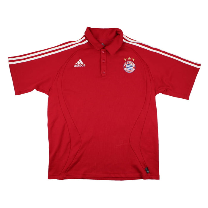 Bayern Munich 2006-07 Adidas Polo Shirt (L) (Excellent)