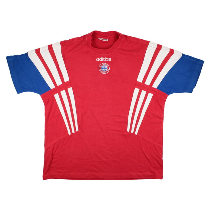 Bayern Munich 1995-96 Adidas Training Shirt (XL) (Excellent)