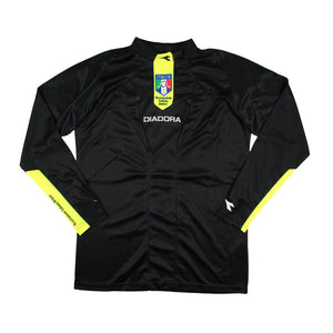 Italy 2011-12 Long Sleeve Diadora Referee Shirt (S) (Excellent)_0