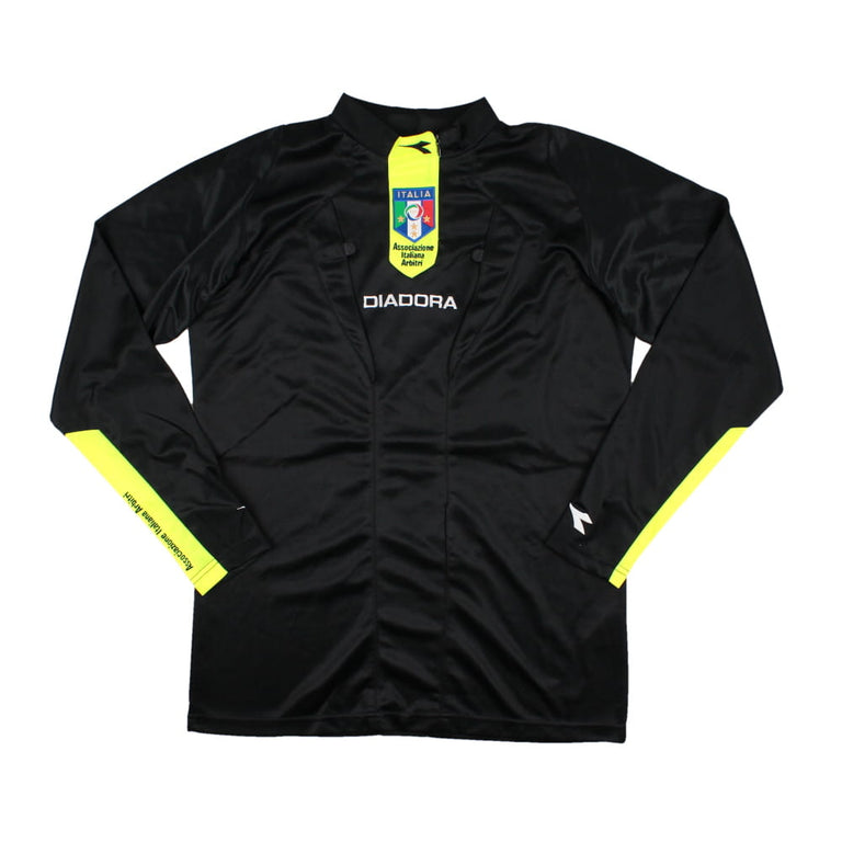 Italy 2011-12 Long Sleeve Diadora Referee Shirt (S) (Excellent
